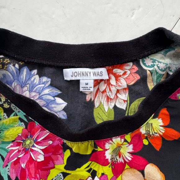 Johnny Was Silk Pajama Set - Picture 2 of 10